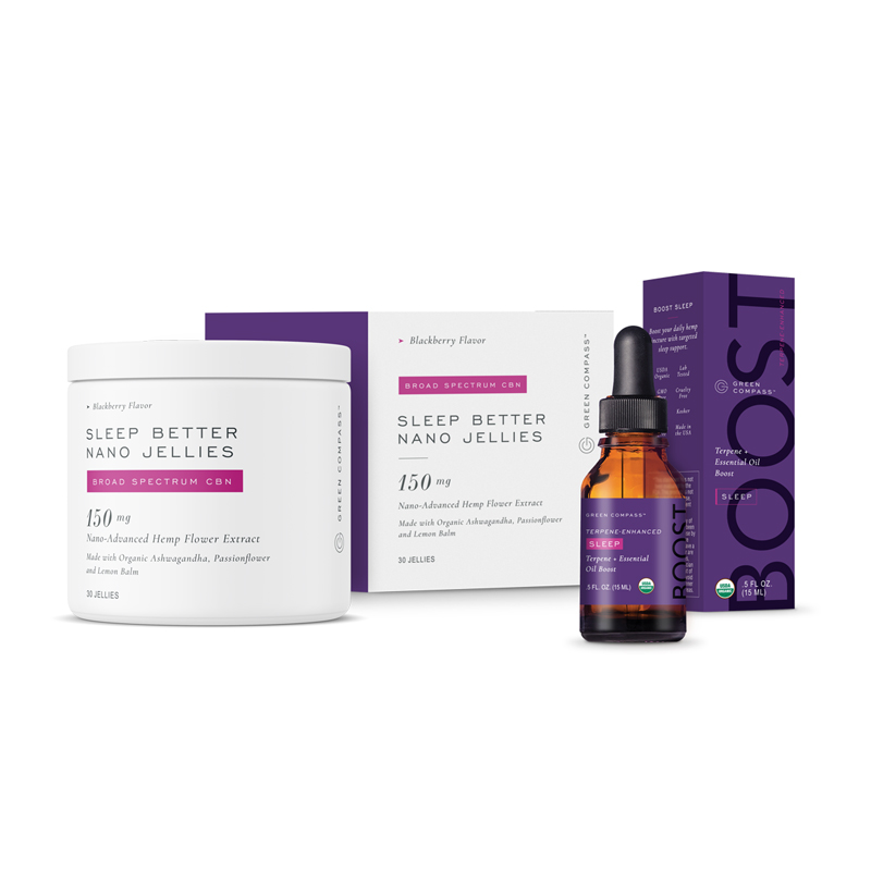 Sweet Dreams Collection (Sleep Better Nano Jellies & Sleep Boost